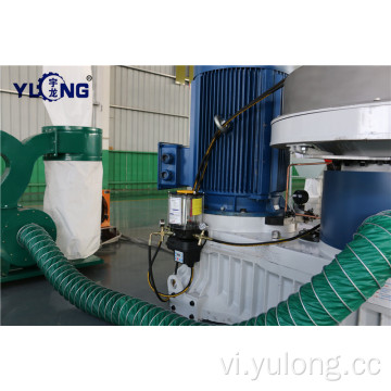 Nhà máy dây chuyền sản xuất viên nén gỗ Yulong XGJ560